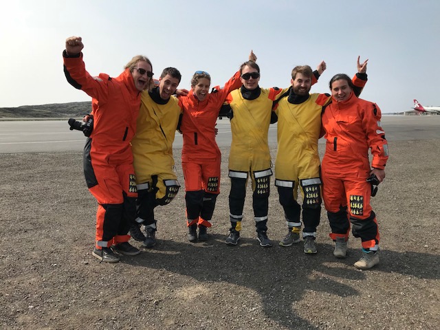 Donning immersion suits - Sentinel North international phd school